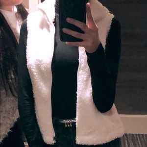White Fur Vest